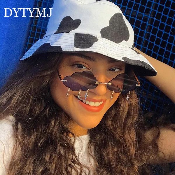 sunglasses dytymj punk rimless women retro steampunk 2021 luxury frameless shades glasses men vintage oculos, White;black
sunglasses dytymj punk rimless women retro steampunk 2021 luxury frameless shades glasses men vintage oculos, White;black