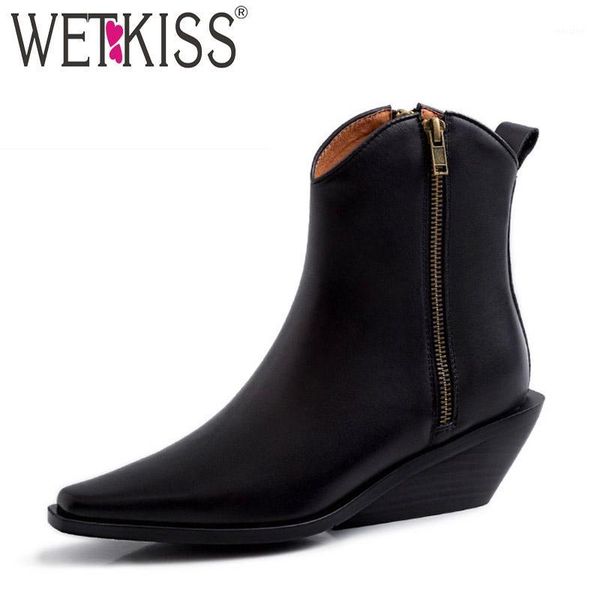 boots wetkiss leather ankle women high heels wood bootie fashion square toe shoes female strange style zip ladies autumn1, Black
boots wetkiss leather ankle women high heels wood bootie fashion square toe shoes female strange style zip ladies autumn1, Black