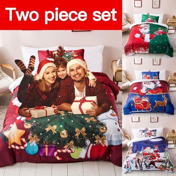 bedding sets christmas series santa claus xmas hd printing duvet / quilt cover set bed linens twin for children adults135*200cm
bedding sets christmas series santa claus xmas hd printing duvet / quilt cover set bed linens twin for children adults135*200cm