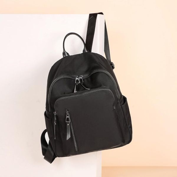 solid color backpack for women 2021 waterproof nylon multi pocket travel backpacks large capacity school bag for teenage
solid color backpack for women 2021 waterproof nylon multi pocket travel backpacks large capacity school bag for teenage