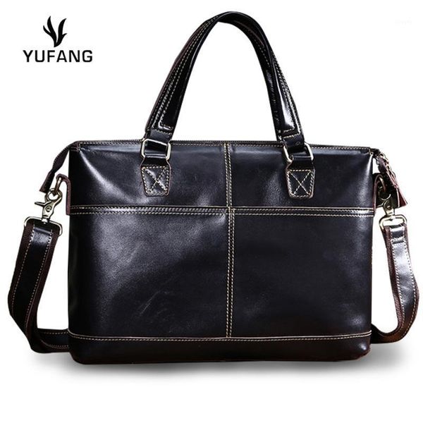 yufang men briefcase vintage handbag men genuine leather messenger bag male tote trendy lapbag big shoulder1
yufang men briefcase vintage handbag men genuine leather messenger bag male tote trendy lapbag big shoulder1