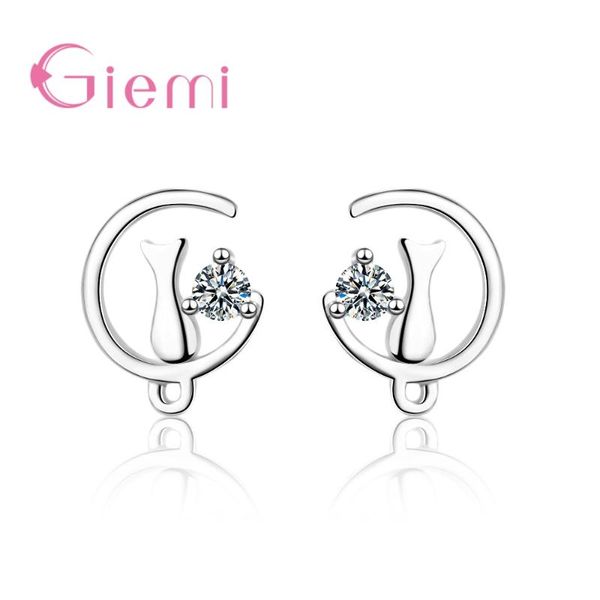 stud moon cat design women 925 sterling silver gemetric earring cz cubic zircon earrings fashion jewelry gift, Golden;silver
stud moon cat design women 925 sterling silver gemetric earring cz cubic zircon earrings fashion jewelry gift, Golden;silver