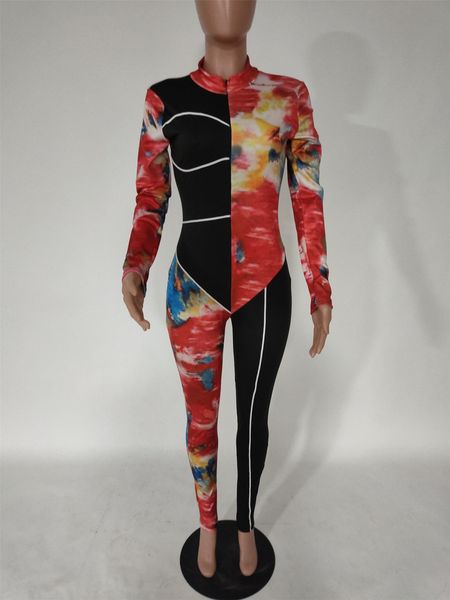 european and american womens clothing re mai kuan printing x ribbon matching stitching jumpsuit in europe and america, Black;white
european and american womens clothing re mai kuan printing x ribbon matching stitching jumpsuit in europe and america, Black;white