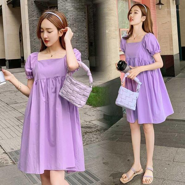maternity dresses 918# clothes summer cotton solid color short sleeve loose stylish dress for pregnant women pregnancy clothes1, White
maternity dresses 918# clothes summer cotton solid color short sleeve loose stylish dress for pregnant women pregnancy clothes1, White