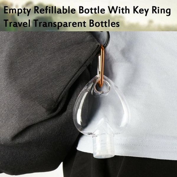 heart-shaped 50ml plastic bottle with key ring travel perfume atomizer empty portable heart-shaped bottle carabiner hook jllrfm
heart-shaped 50ml plastic bottle with key ring travel perfume atomizer empty portable heart-shaped bottle carabiner hook jllrfm
