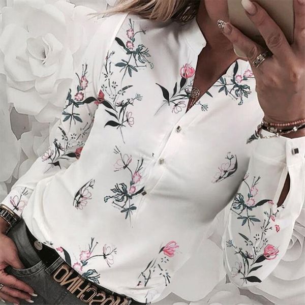 women long sleeve loose shirts ol clothes new plain casual button blouse office lady autumn stand collar elegant vintage blouse, White
women long sleeve loose shirts ol clothes new plain casual button blouse office lady autumn stand collar elegant vintage blouse, White