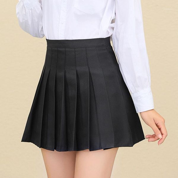 xs-2xl plaid summer women skirt 2020 high waist stitching student pleated skirts women cute sweet girls dance mini skirt1, Black
xs-2xl plaid summer women skirt 2020 high waist stitching student pleated skirts women cute sweet girls dance mini skirt1, Black