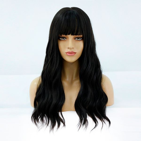 costume accessories black long ombre wave natural daily synthetic wig with bangs for black white women high temperature fiber hair cosplay w, Silver
costume accessories black long ombre wave natural daily synthetic wig with bangs for black white women high temperature fiber hair cosplay w, Silver
