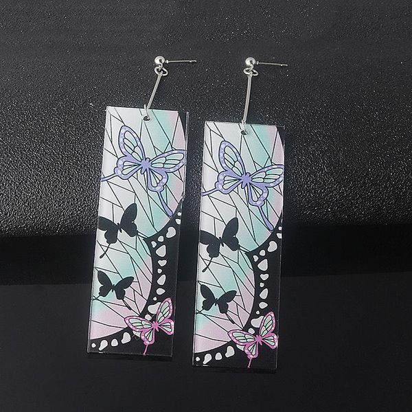 dangle & chandelier anime acrylic butterfly ear pins kochou shinobu cosplay earrings demon slayer kimetsu no yaiba earings for women jewelry, Silver
dangle & chandelier anime acrylic butterfly ear pins kochou shinobu cosplay earrings demon slayer kimetsu no yaiba earings for women jewelry, Silver