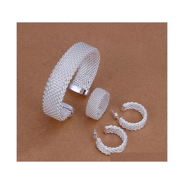high grade 925 sterling silver copper mesh suit jewelry set dfmss275 brand new factory direct sale 925 silver bracelet earring ring pugi5, Slivery;golden
high grade 925 sterling silver copper mesh suit jewelry set dfmss275 brand new factory direct sale 925 silver bracelet earring ring pugi5, Slivery;golden