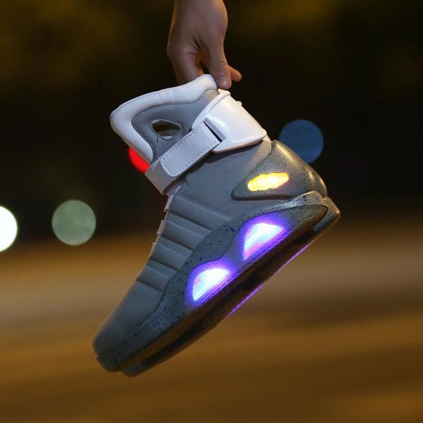 nair mags marty mcflys boots glow in the dark men's basketball shoes footwear glow led sneakers gray black back to the future
nair mags marty mcflys boots glow in the dark men's basketball shoes footwear glow led sneakers gray black back to the future