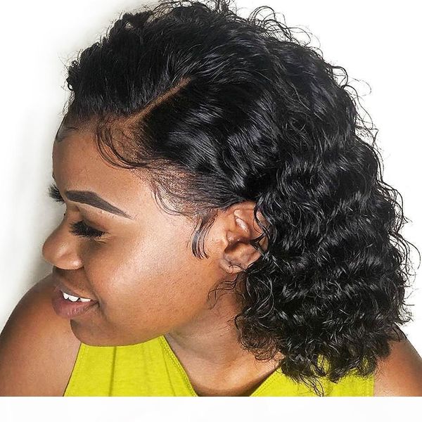 hd lace frontal bob wig for black women deep wave brazilian deep curly short hd transparent lace front human hair wig pre plucked, Black;brown
hd lace frontal bob wig for black women deep wave brazilian deep curly short hd transparent lace front human hair wig pre plucked, Black;brown