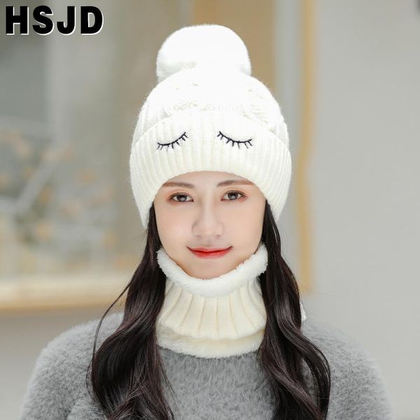 beanie/skull caps funny girl winter knitted hats cute eye eyelash knit beanie hat women's warm skullies beanies scarf 2 pcs set, Blue;gray
beanie/skull caps funny girl winter knitted hats cute eye eyelash knit beanie hat women's warm skullies beanies scarf 2 pcs set, Blue;gray