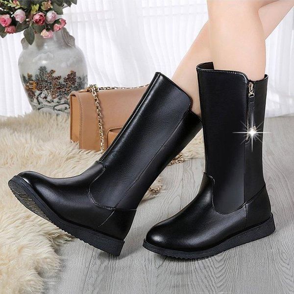 new plus size autumn and winter explosions fashion elastic chunky stretch women booties sock boots fgb5, Black
new plus size autumn and winter explosions fashion elastic chunky stretch women booties sock boots fgb5, Black