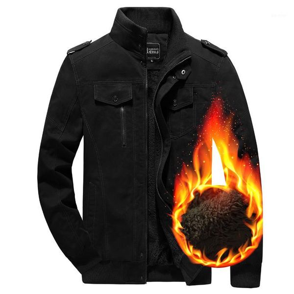 winter fleece bomber jackets male thicken warm coat men windproof jacket casual cotton coat large size 6xl1, Black;brown
winter fleece bomber jackets male thicken warm coat men windproof jacket casual cotton coat large size 6xl1, Black;brown
