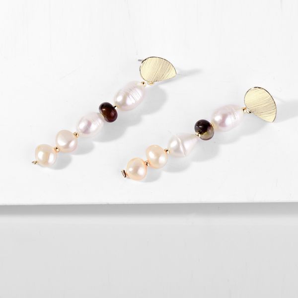 yida new natural shell earrings freshwater pearl ear studs european and american natural stone earrings cross-border earrings, Golden
yida new natural shell earrings freshwater pearl ear studs european and american natural stone earrings cross-border earrings, Golden