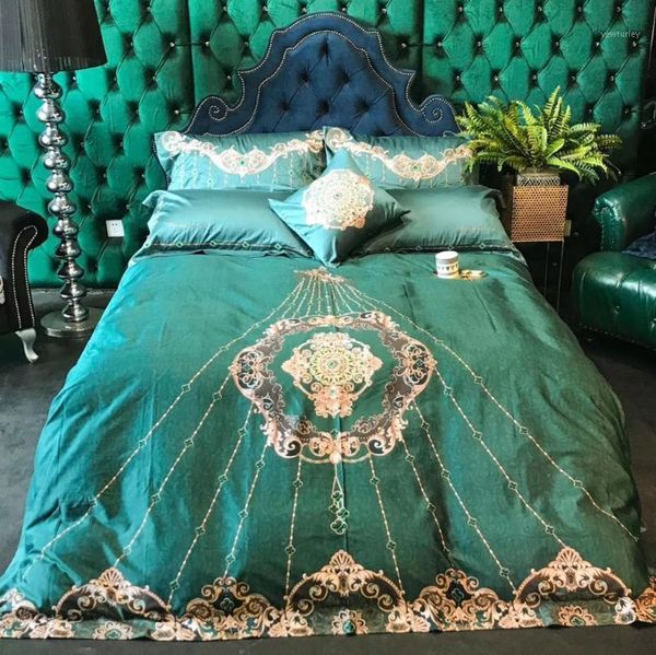 bedding sets super quality 100s 500 thread count cotton set 4pcs luxury embroidery duvet covers green bed sheets king size1
bedding sets super quality 100s 500 thread count cotton set 4pcs luxury embroidery duvet covers green bed sheets king size1