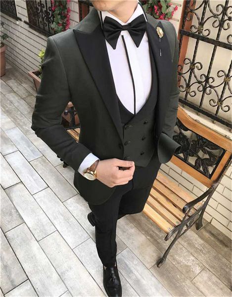 groomsmen one button groom tuxedos peak black lapel men suits wedding/prom/dinner man blazer ( jacket+pants+tie+vest ) g184, Black;gray
groomsmen one button groom tuxedos peak black lapel men suits wedding/prom/dinner man blazer ( jacket+pants+tie+vest ) g184, Black;gray