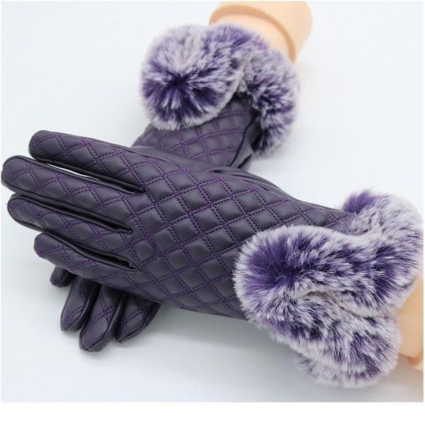 women touch screen gloves pu leather female waterproof thick rabbit fur gloves red black warm autumn winter glove sqcpur
women touch screen gloves pu leather female waterproof thick rabbit fur gloves red black warm autumn winter glove sqcpur