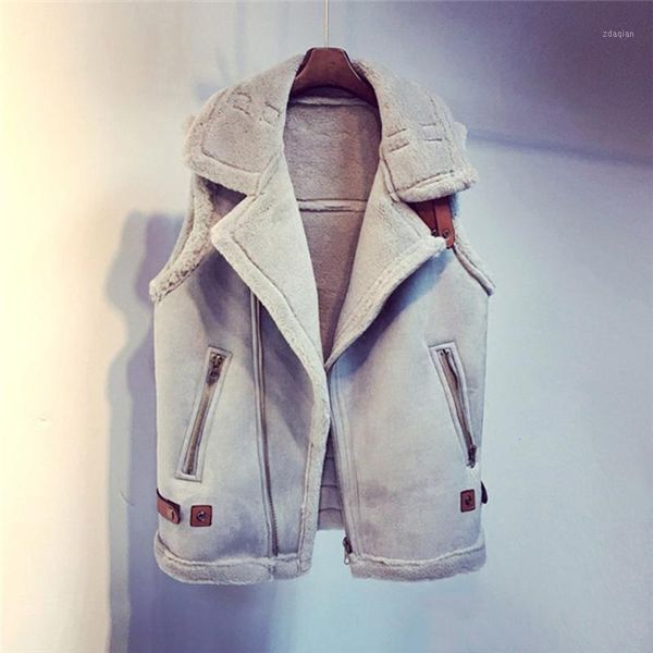 women's vests suede faux leather waistcoat women sleeveless fur jacket coats winter female zip vest jackets with belt fall warm cardiga, Black;white
women's vests suede faux leather waistcoat women sleeveless fur jacket coats winter female zip vest jackets with belt fall warm cardiga, Black;white
