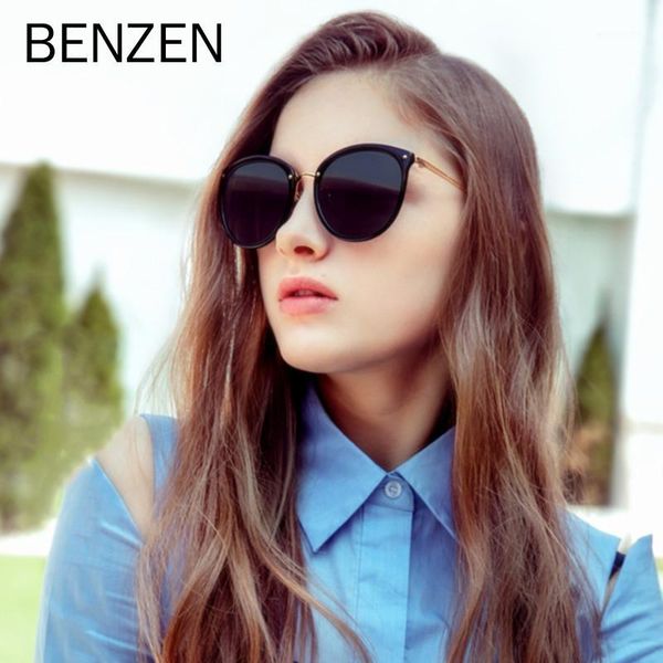 benzen luxury polarized sunglasses women vintage round ladies sun glasses for driving eyewear uv 400 female shades 6591b1, White;black
benzen luxury polarized sunglasses women vintage round ladies sun glasses for driving eyewear uv 400 female shades 6591b1, White;black