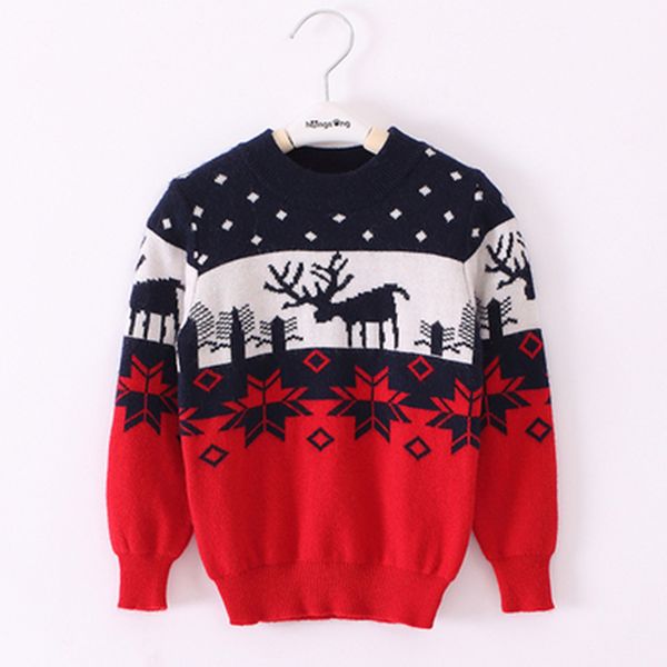 winter kids sweater boys christmas clothes santa claus elk printing warm pullover sweater 3-8y children's new year costume 201109, Blue
winter kids sweater boys christmas clothes santa claus elk printing warm pullover sweater 3-8y children's new year costume 201109, Blue