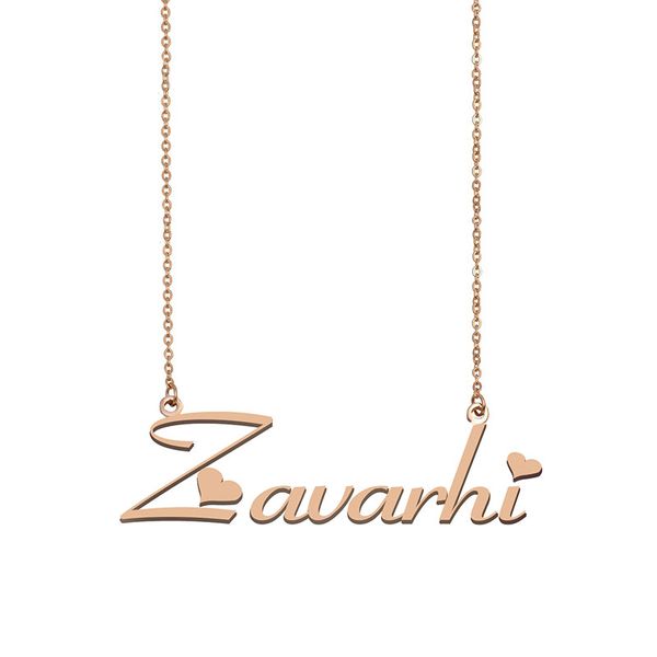 Zavarhi Name Necklace Custom Nameplate Pendant for Women Girls Birthday Gift Kids Best Friends Jewelry 18k Gold Plated Stainless Steel, Silver
Zavarhi Name Necklace Custom Nameplate Pendant for Women Girls Birthday Gift Kids Best Friends Jewelry 18k Gold Plated Stainless Steel, Silver