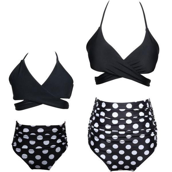 new swimwear parent-child swimsuit two pieces high waist women bikinis crop lady kids girls bikini beachwear bandage
new swimwear parent-child swimsuit two pieces high waist women bikinis crop lady kids girls bikini beachwear bandage