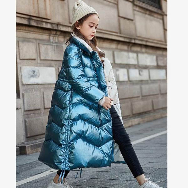 winter fashion glossy waterproof down coat thicker warm oversize outerwear for girls 90 white duck down jackets for girls y3425, Blue;gray
winter fashion glossy waterproof down coat thicker warm oversize outerwear for girls 90 white duck down jackets for girls y3425, Blue;gray