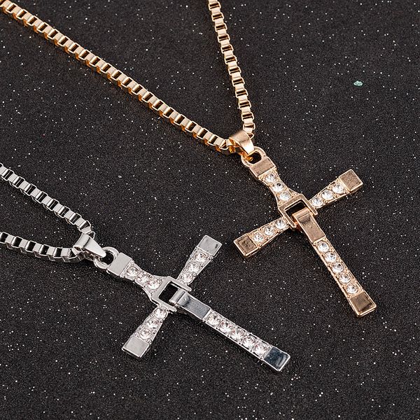 movies toretto rhinestone furious fast dominic and actor cross crystal pendant chain necklace men jewelry3cy6
movies toretto rhinestone furious fast dominic and actor cross crystal pendant chain necklace men jewelry3cy6