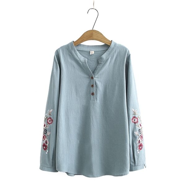 xl-4xl plus size floral embroidered long line cotton blouse vintage linen h2nz, White
xl-4xl plus size floral embroidered long line cotton blouse vintage linen h2nz, White