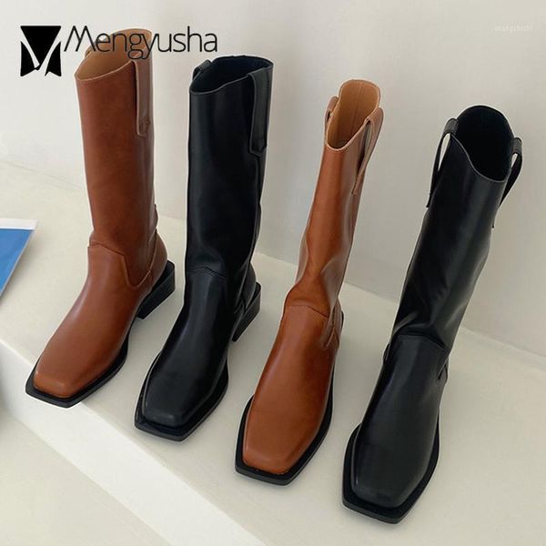 retro square toe knight botas female low heels motorcycle boots women pu leather shoes solid slip on mid-calf booties femme 20201, Black
retro square toe knight botas female low heels motorcycle boots women pu leather shoes solid slip on mid-calf booties femme 20201, Black