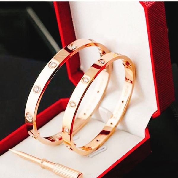 valentine love bracelet bangles women men 4cz titanium steel screw screwdriver bracelets gold silver rose nail bracelet jewelry, Black
valentine love bracelet bangles women men 4cz titanium steel screw screwdriver bracelets gold silver rose nail bracelet jewelry, Black