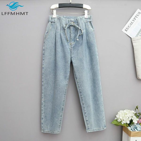 100kg 5xl large size summer fashion women casual loose ankle length harem jeans office lady denim pant female drawstring trouser, Black;white
100kg 5xl large size summer fashion women casual loose ankle length harem jeans office lady denim pant female drawstring trouser, Black;white