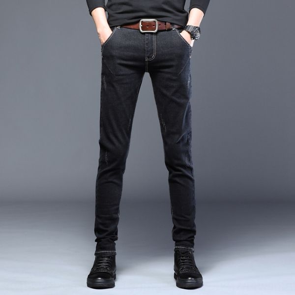 men's jeans tight jeans tight pants summer 2020 new spring and summer thin black slimming slim skinny pants men's fashion tow23, Blue
men's jeans tight jeans tight pants summer 2020 new spring and summer thin black slimming slim skinny pants men's fashion tow23, Blue