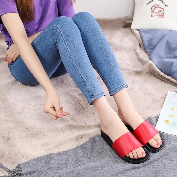 pvc custom home bath slipper female household summer non-slip couple indoor and outdoor wear slippers for both men and women1, Black;red
pvc custom home bath slipper female household summer non-slip couple indoor and outdoor wear slippers for both men and women1, Black;red