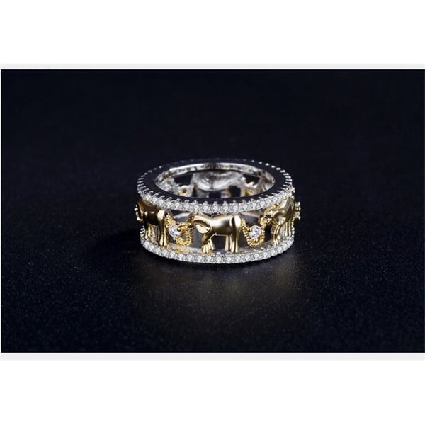 in and style europe zircon the united states are gold-plated large hierogical rings, Golden;silver 
in and style europe zircon the united states are gold-plated large hierogical rings, Golden;silver