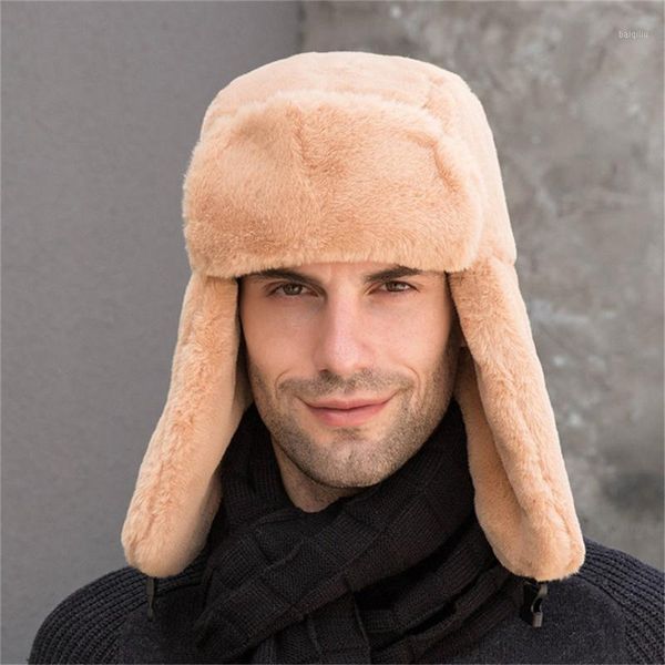 bomber hat for men and women ear warm hat winter thicken hunting russian wool earflap trooper hunting snow ski cap 301
bomber hat for men and women ear warm hat winter thicken hunting russian wool earflap trooper hunting snow ski cap 301