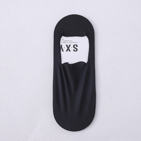 padm2 boat men's socks summer shallow silk ice mouth seamless silicone non-slip cotton bottom socks silicone invisible invisible thin n, Black
padm2 boat men's socks summer shallow silk ice mouth seamless silicone non-slip cotton bottom socks silicone invisible invisible thin n, Black