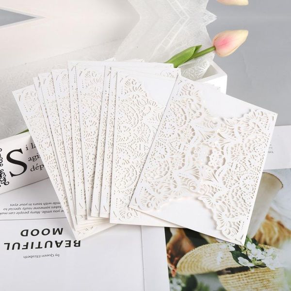 10 pcs/set laser cut butterfly vertical invitations cards kits for wedding bridal shower christmas gift greeting card (white
10 pcs/set laser cut butterfly vertical invitations cards kits for wedding bridal shower christmas gift greeting card (white