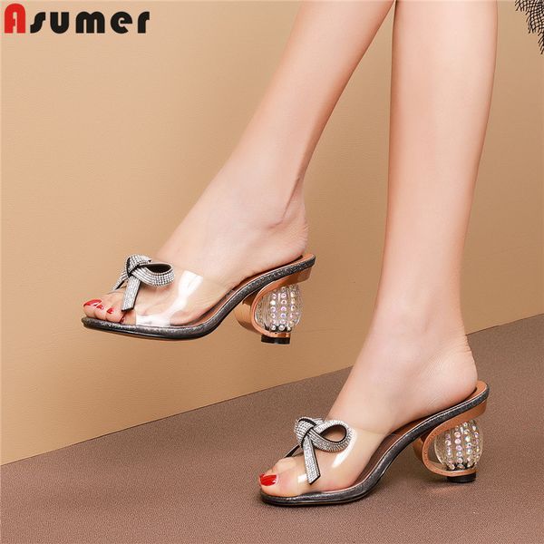 asumer big size 34-43 fashion summer new shoes woman pvc elegant sandals women crystal high heels shoes 2020 0928, Black
asumer big size 34-43 fashion summer new shoes woman pvc elegant sandals women crystal high heels shoes 2020 0928, Black