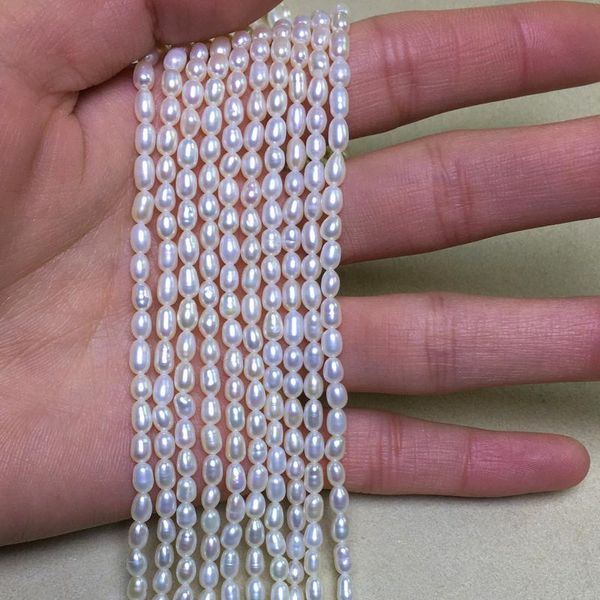 chains freshwater pearl necklace rice shape with size 3-3.5 mm loose strands diy jewelry accessories, Silver
chains freshwater pearl necklace rice shape with size 3-3.5 mm loose strands diy jewelry accessories, Silver