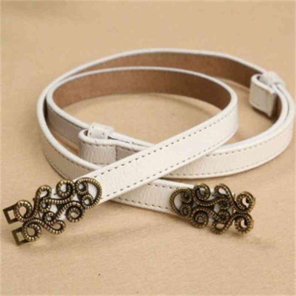 belt belts new adjustable double buckle waistband women's fine decorative dress versatile leather han, Black;brown
belt belts new adjustable double buckle waistband women's fine decorative dress versatile leather han, Black;brown
