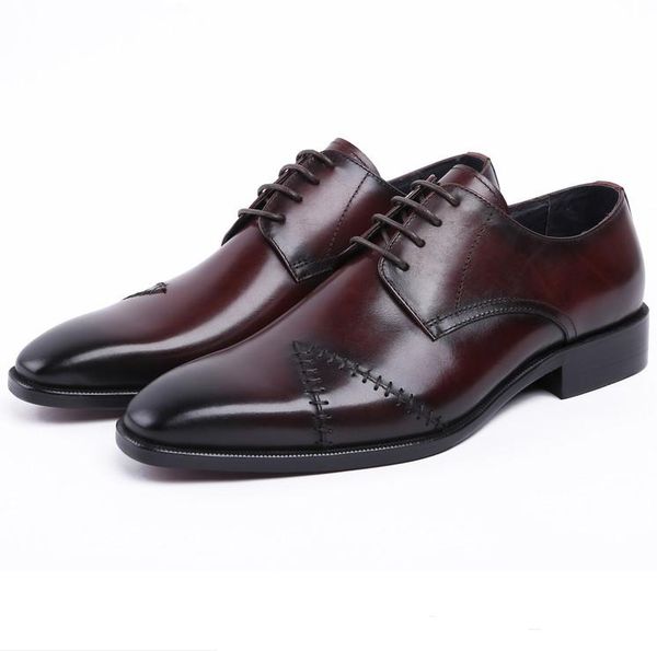 new black / brown tan wedding shoes mens business shoes genuine leather oxfords formal dress
new black / brown tan wedding shoes mens business shoes genuine leather oxfords formal dress