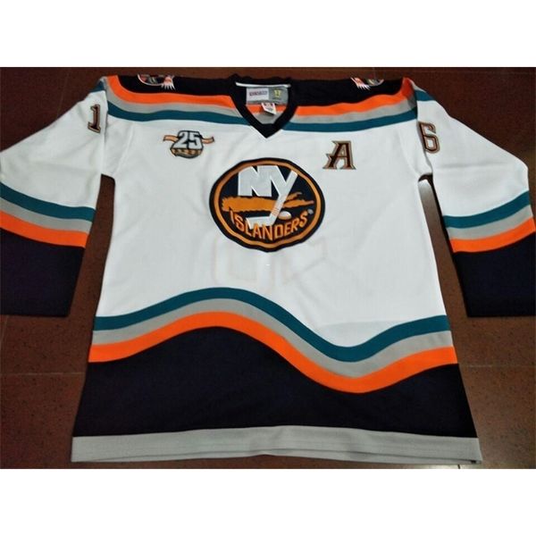 men #16 fishsticks ziggy palffy 1997-98 new york islanders game worn or custom any name or number retro jersey, Black
men #16 fishsticks ziggy palffy 1997-98 new york islanders game worn or custom any name or number retro jersey, Black