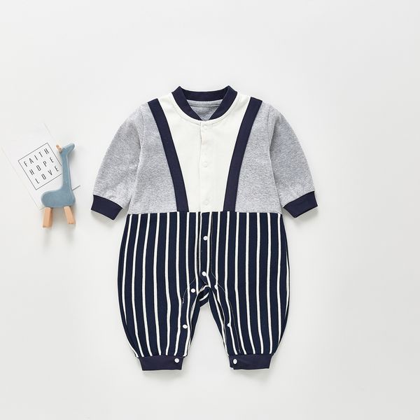 2021 new arrivel spring cotton newborns boy long sleeve clothing stripe bodysuit for newborn baby clothes romper pij2, Blue
2021 new arrivel spring cotton newborns boy long sleeve clothing stripe bodysuit for newborn baby clothes romper pij2, Blue