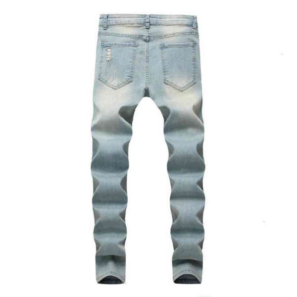 mens men's jeans fashion washing casual denim pants distressed slim stretch cowboy biker hip hop street male 599m, Blue
mens men's jeans fashion washing casual denim pants distressed slim stretch cowboy biker hip hop street male 599m, Blue