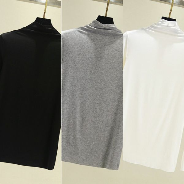 women's long sleeve autumn winter korean version of high coat t-shirt necked with t-shirt iziaa, White
women's long sleeve autumn winter korean version of high coat t-shirt necked with t-shirt iziaa, White