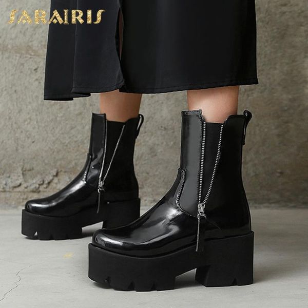 sarairis 2020 new arrivals large size 43 chunky heels black shoes women boots elastic band platform zip up ankle boots female
sarairis 2020 new arrivals large size 43 chunky heels black shoes women boots elastic band platform zip up ankle boots female