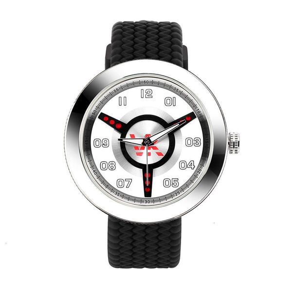 men's thin triangular surface vk quartz ultra sports watch silicone watch tire belt 1ep2s173, Slivery;brown
men's thin triangular surface vk quartz ultra sports watch silicone watch tire belt 1ep2s173, Slivery;brown